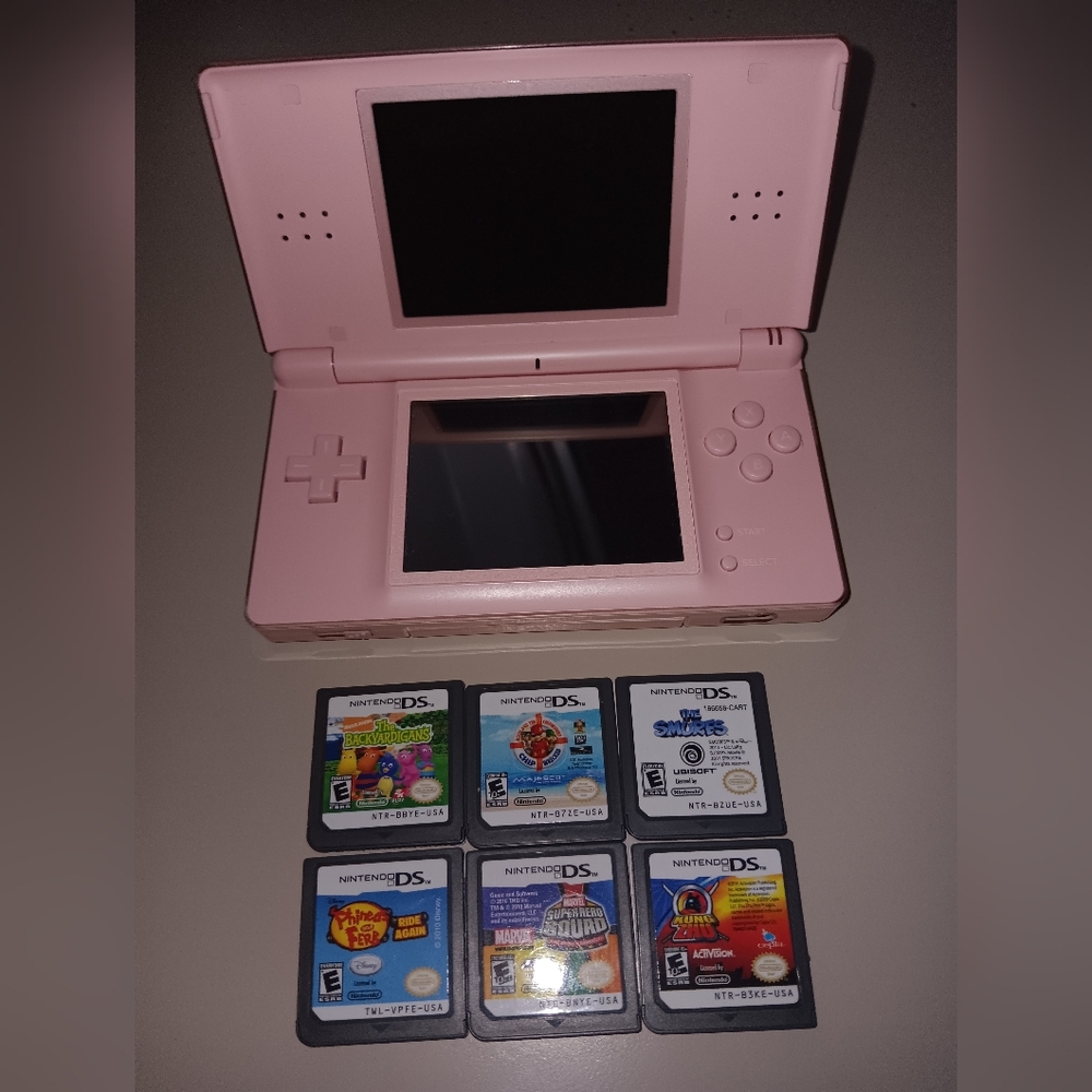 Nintendo DS with 6 game